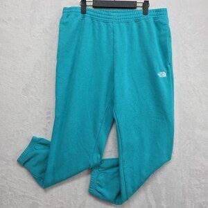 The North Face Mens Joggers Sweatpants Teal Green Size Large (33×28) EUC